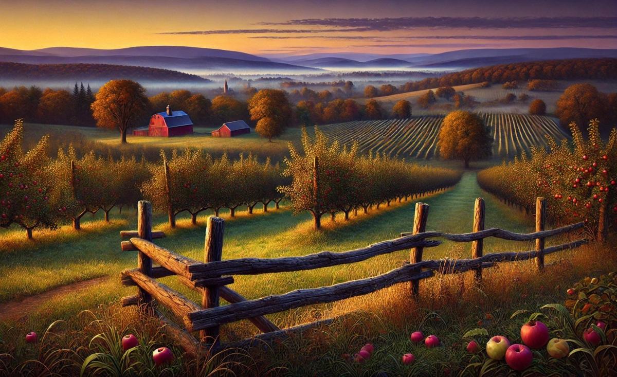 Ulster County Apple Orchard